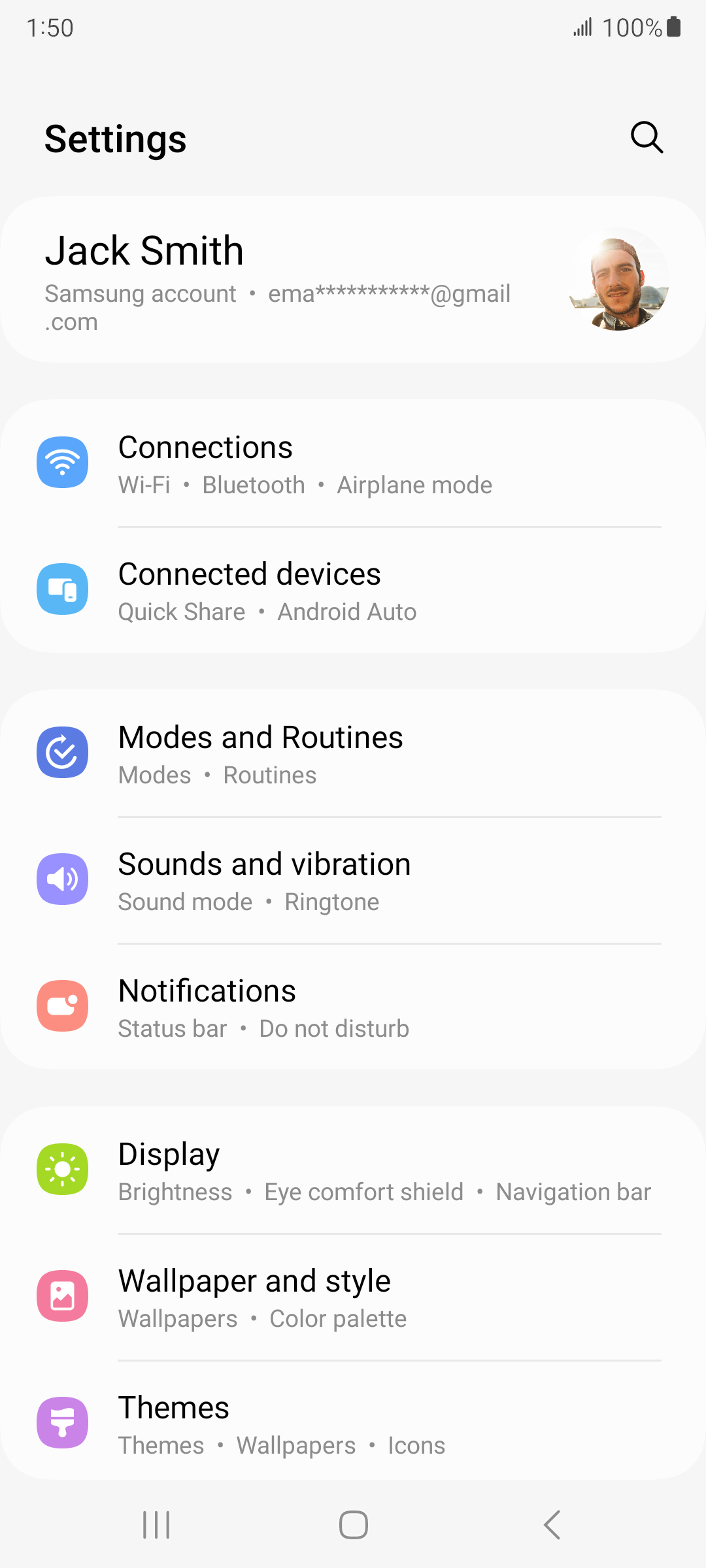 From the Settings app, scroll to and tap Apps.