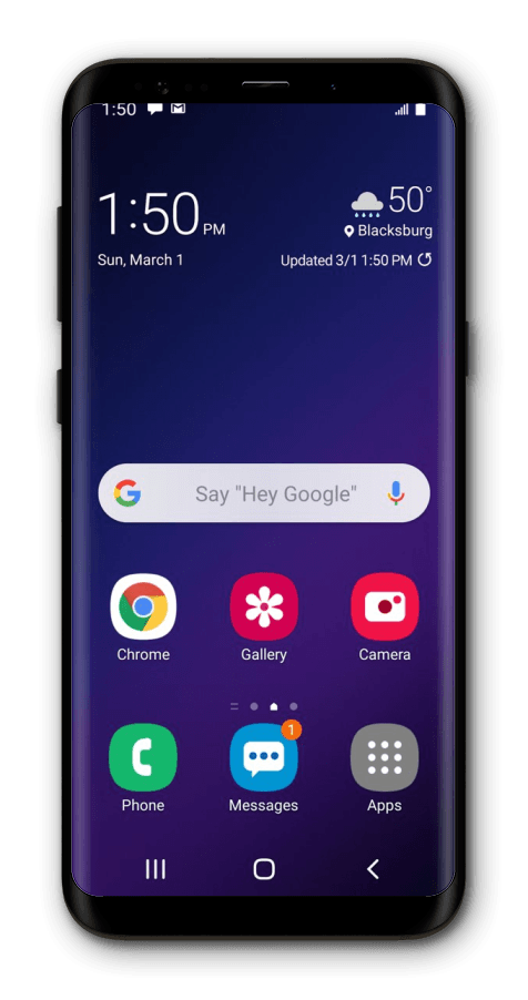 From the Settings app, scroll to and tap Apps.