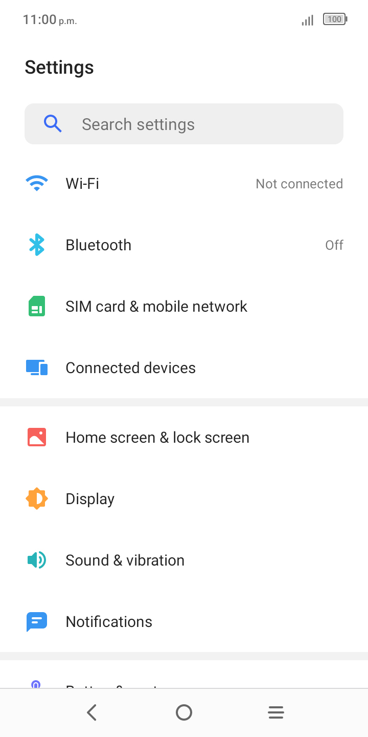 From the Settings app, scroll to and tap Apps.