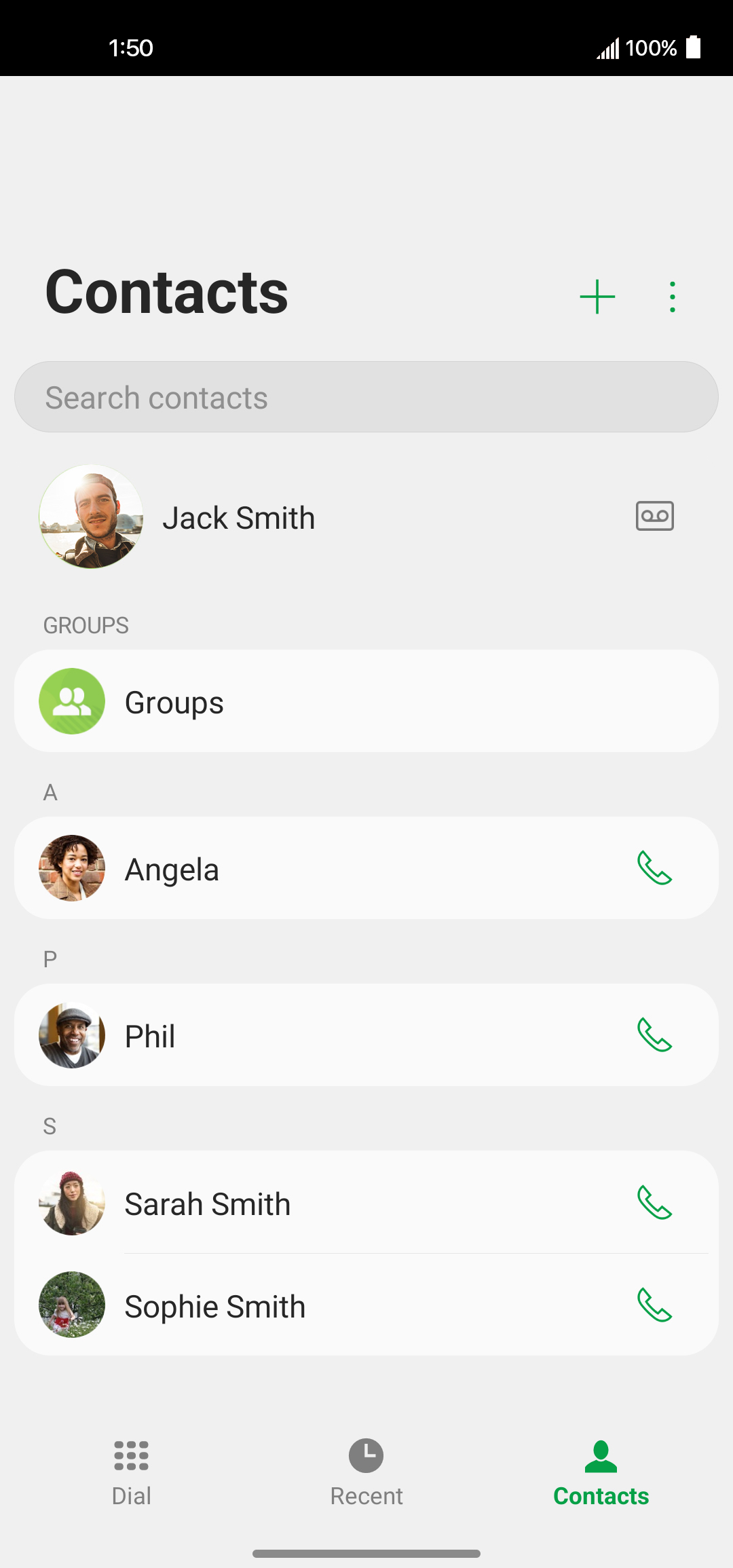 En la aplicación Settings, toca Apps.