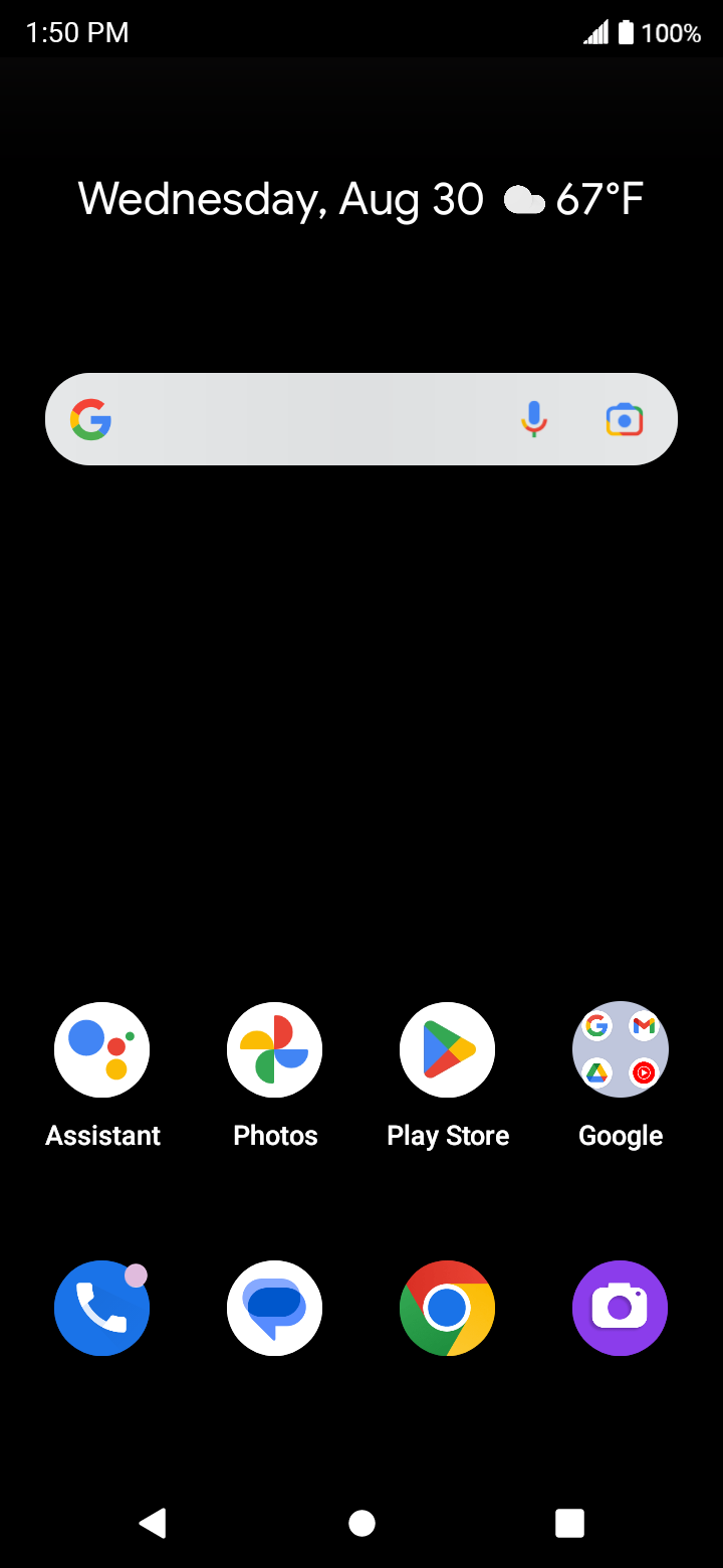 From the Settings app, scroll to and tap Apps.