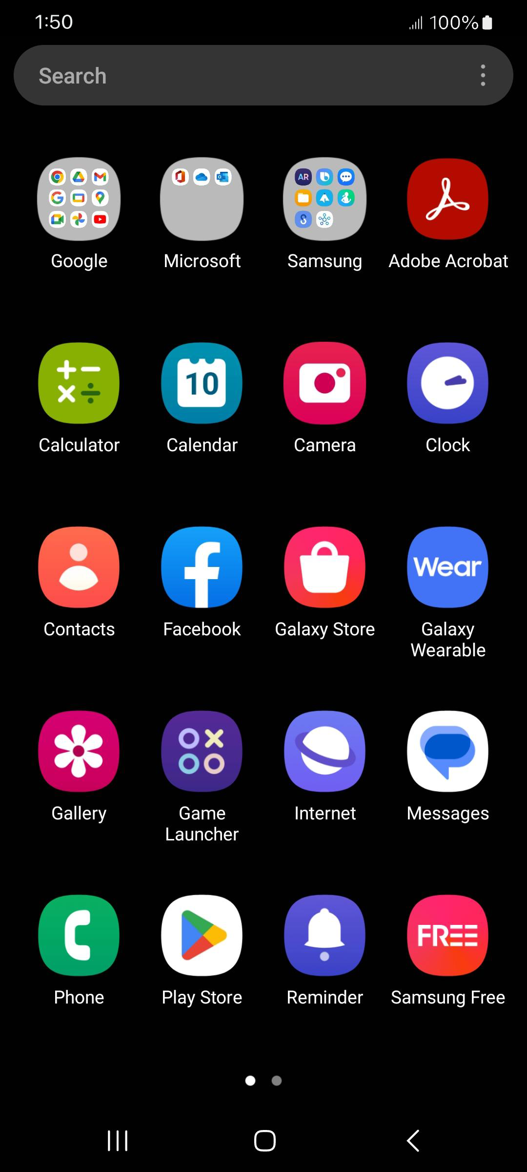 From the Settings app, scroll to and tap Apps.