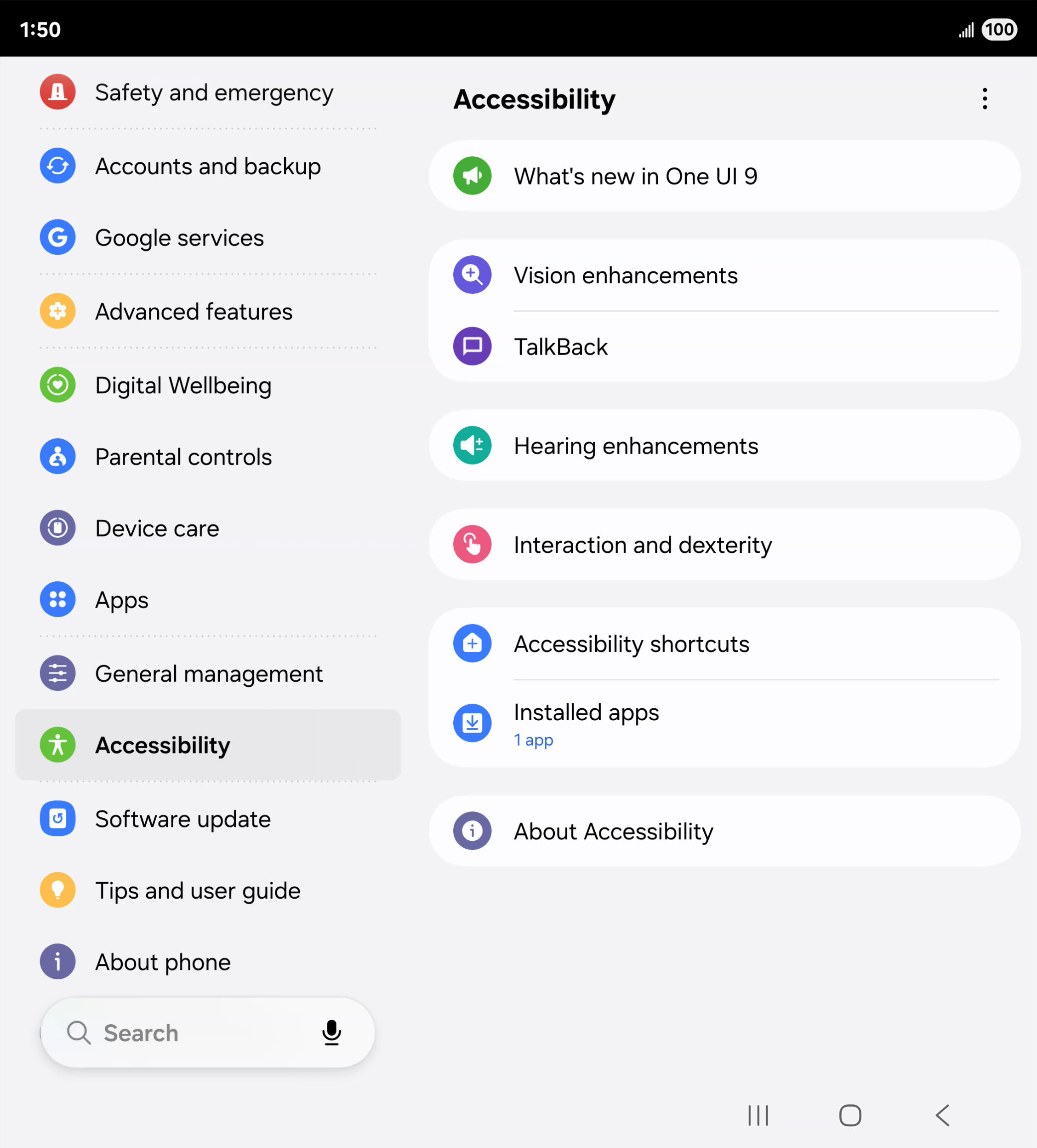 From the Settings app, scroll to and tap Apps.