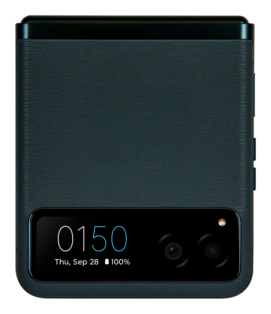 Getting to know the front of your closed device
