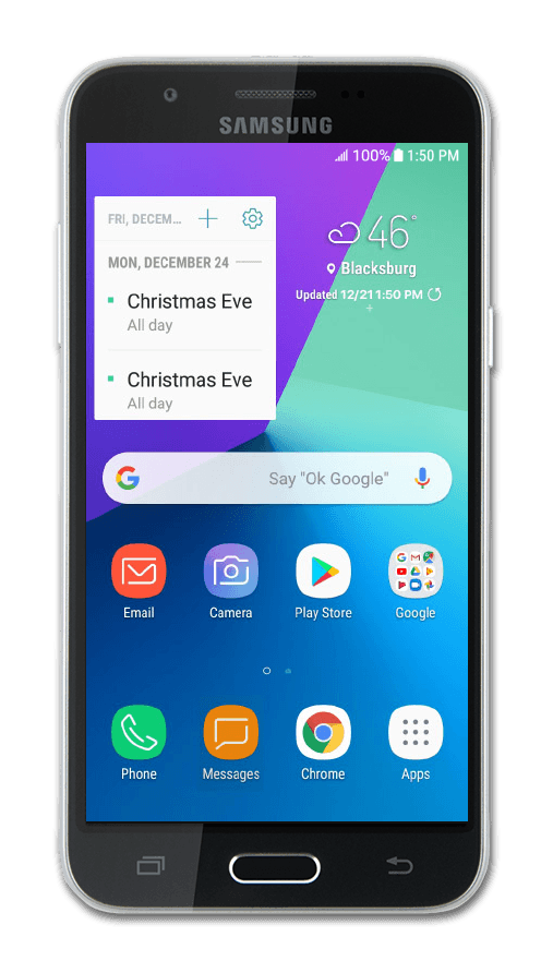 From the Settings app, scroll to and tap Apps.