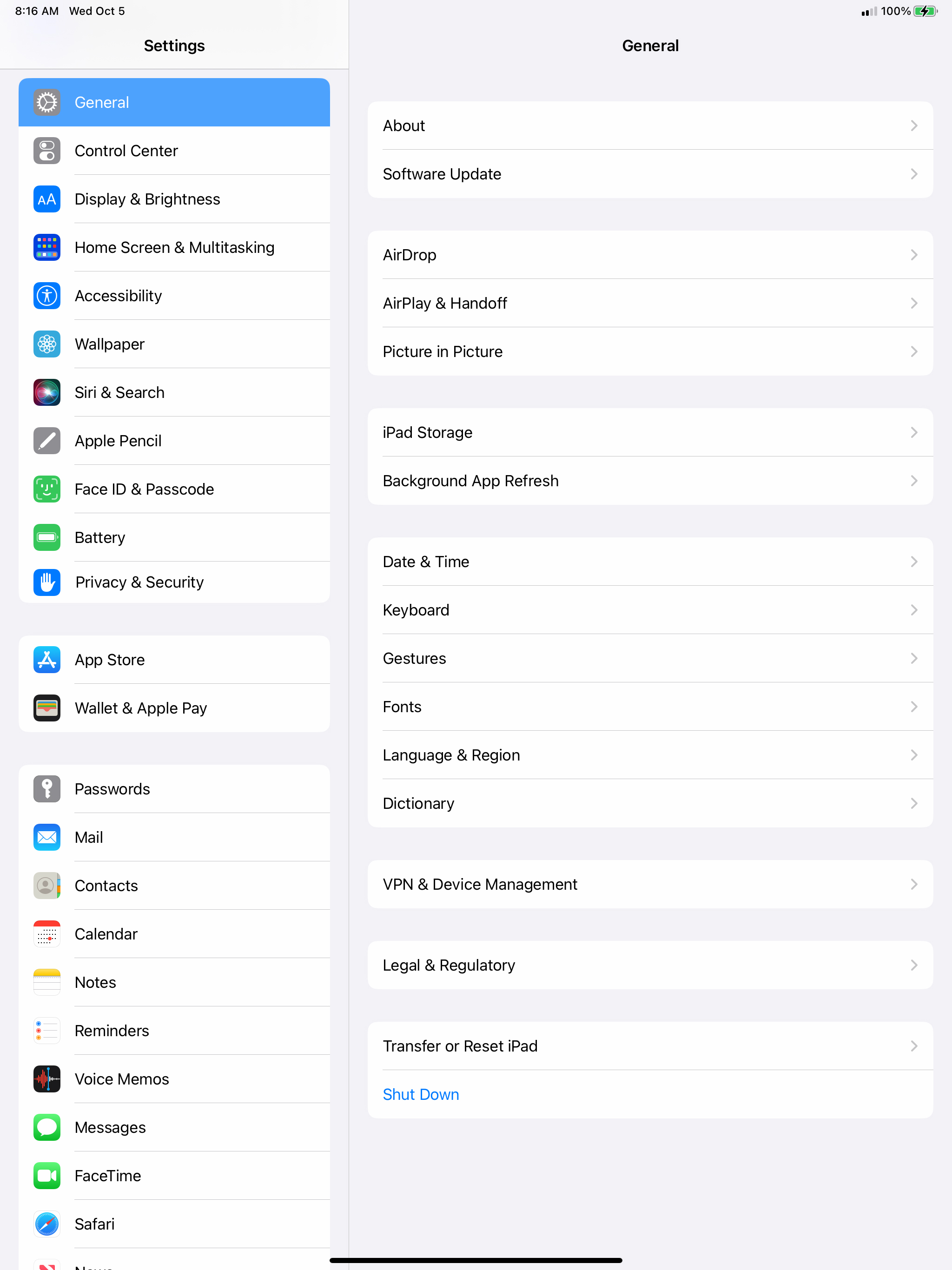 From the Settings app, scroll to and tap Apps.