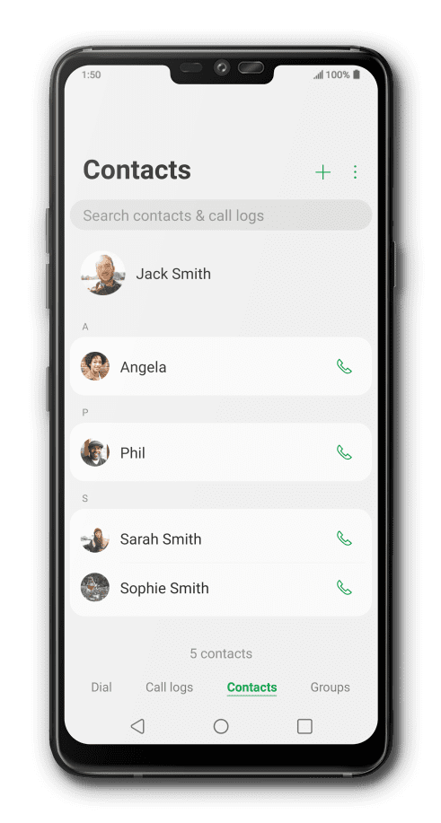 From the Settings app, scroll to and tap Apps.