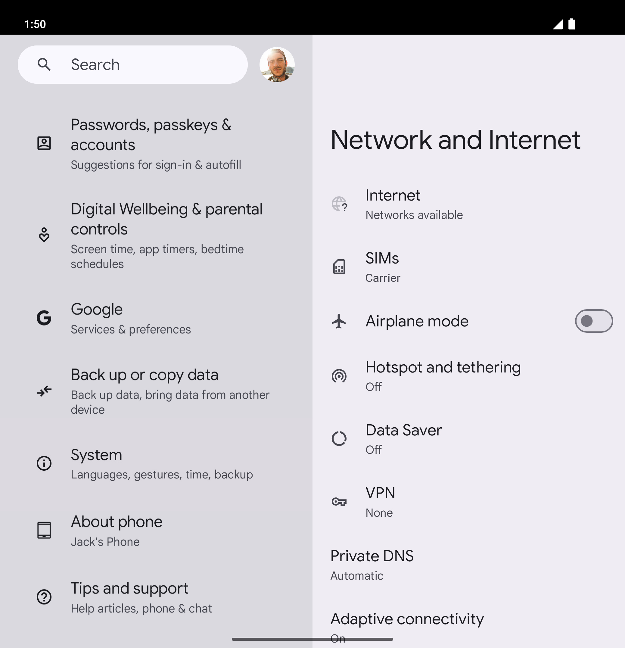 From the Settings app, scroll to and tap Apps.