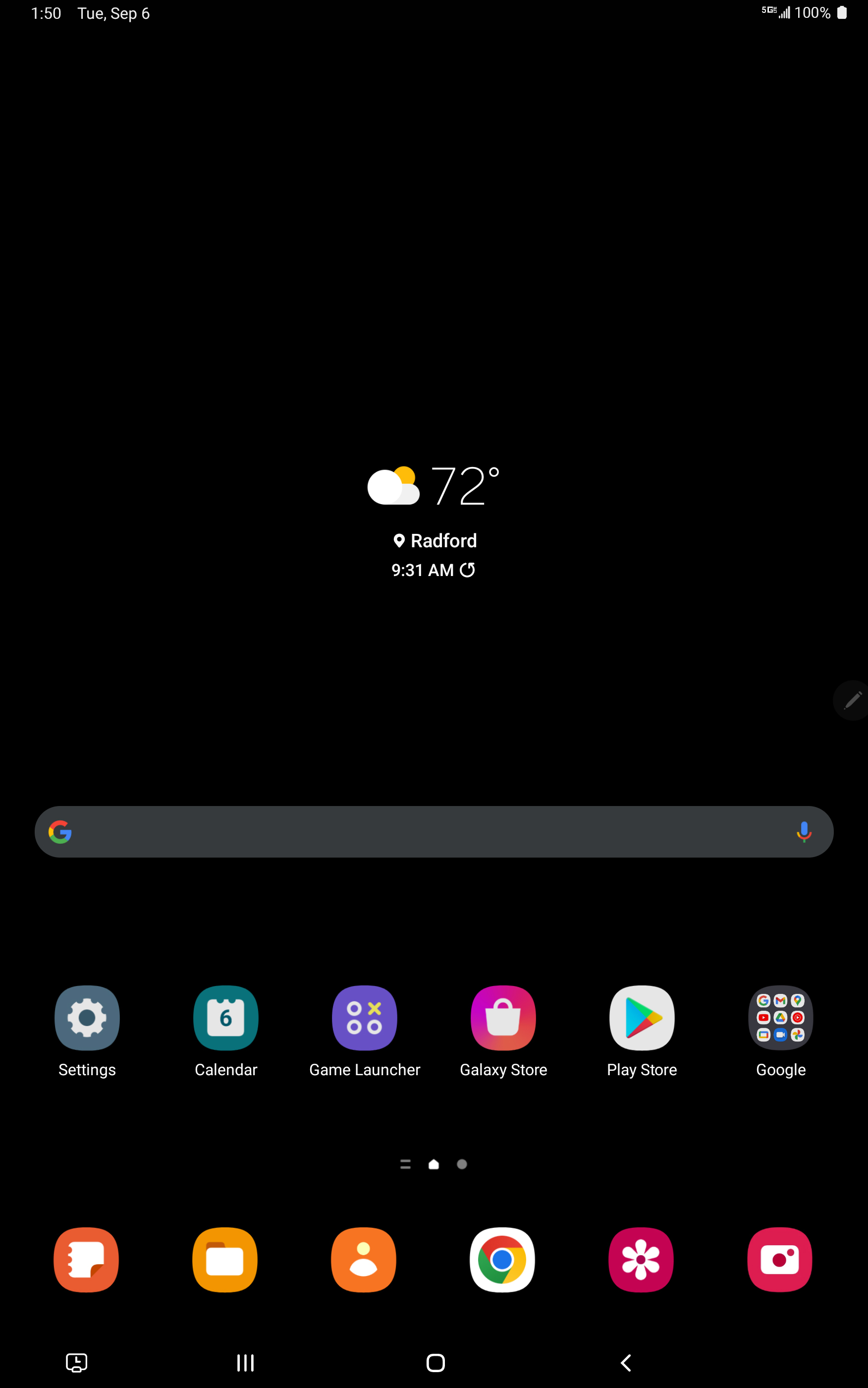 From the Settings app, scroll to and tap Apps.