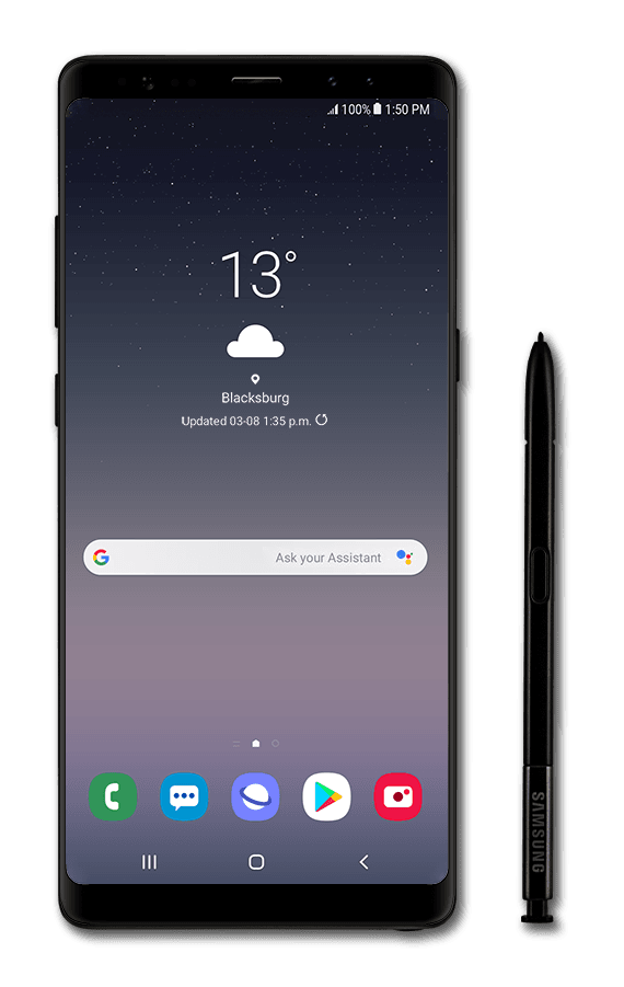 Getting to know the front of your device