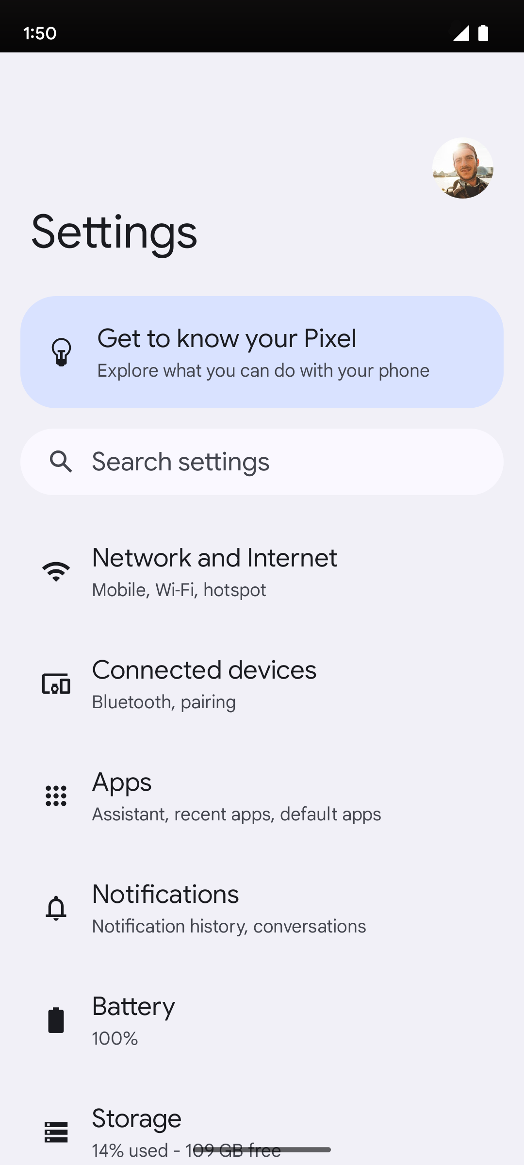 From the Settings app, scroll to and tap Apps.