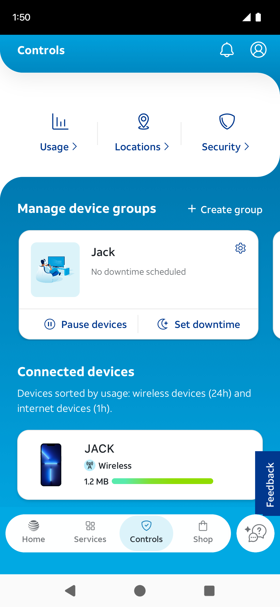 From the Settings app, scroll to and tap Apps.