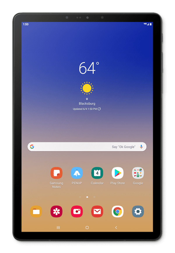 Getting to know the front of your device
