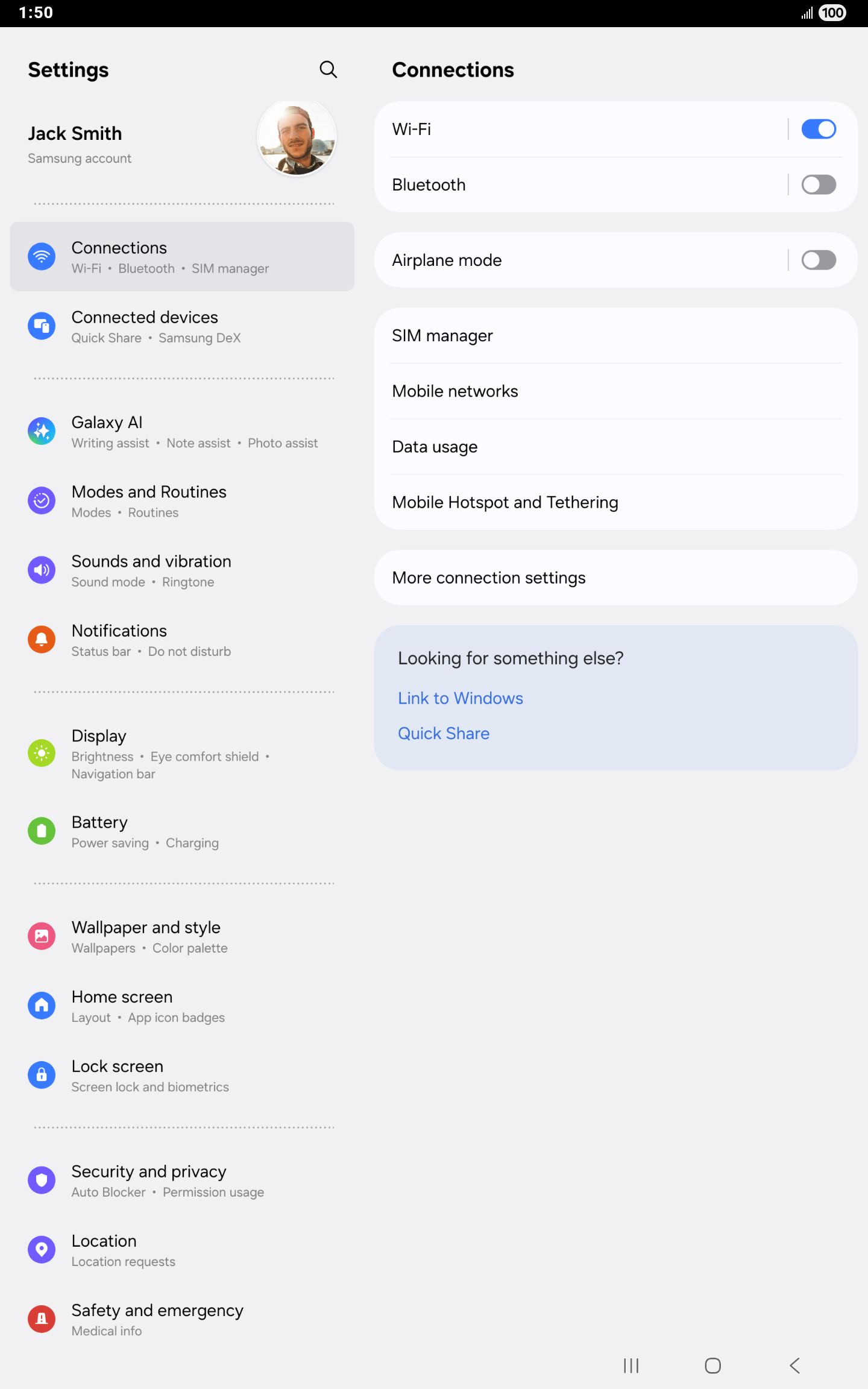 From the Settings app, scroll to and tap Apps.