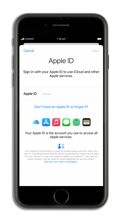 From the Settings app, scroll to and tap Apps.