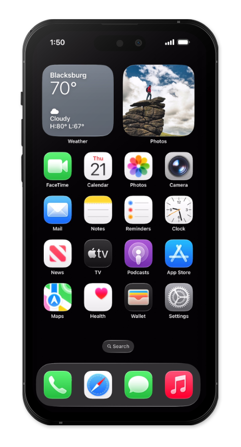 From the Settings app, scroll to and tap Apps.
