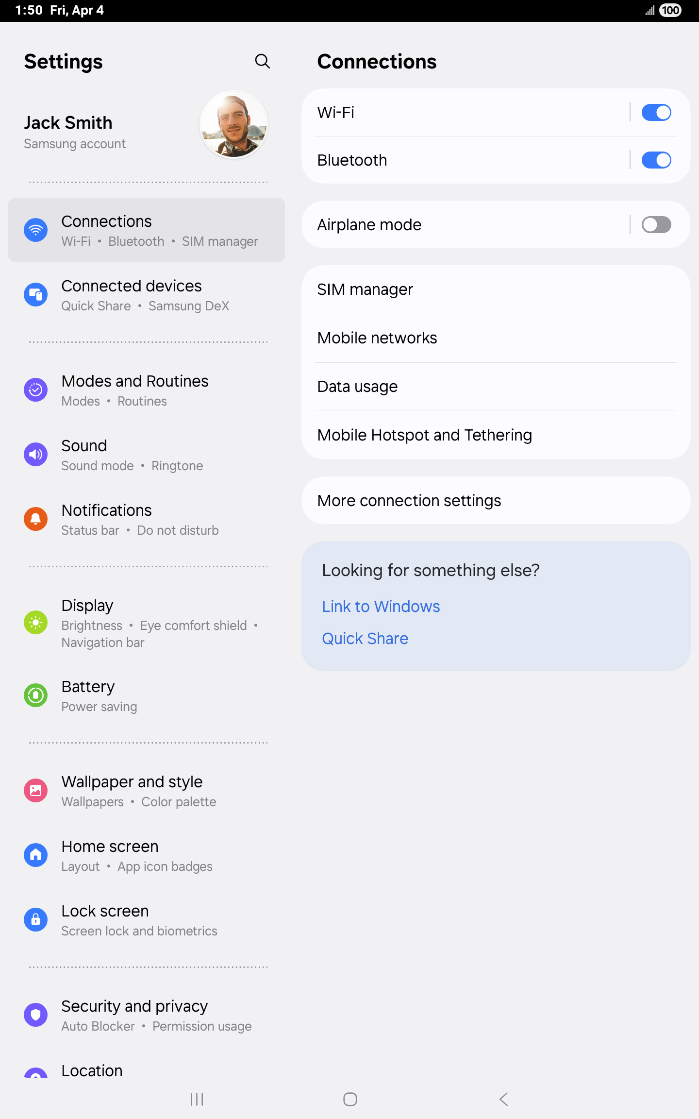 From the Settings app, scroll to and tap Apps.