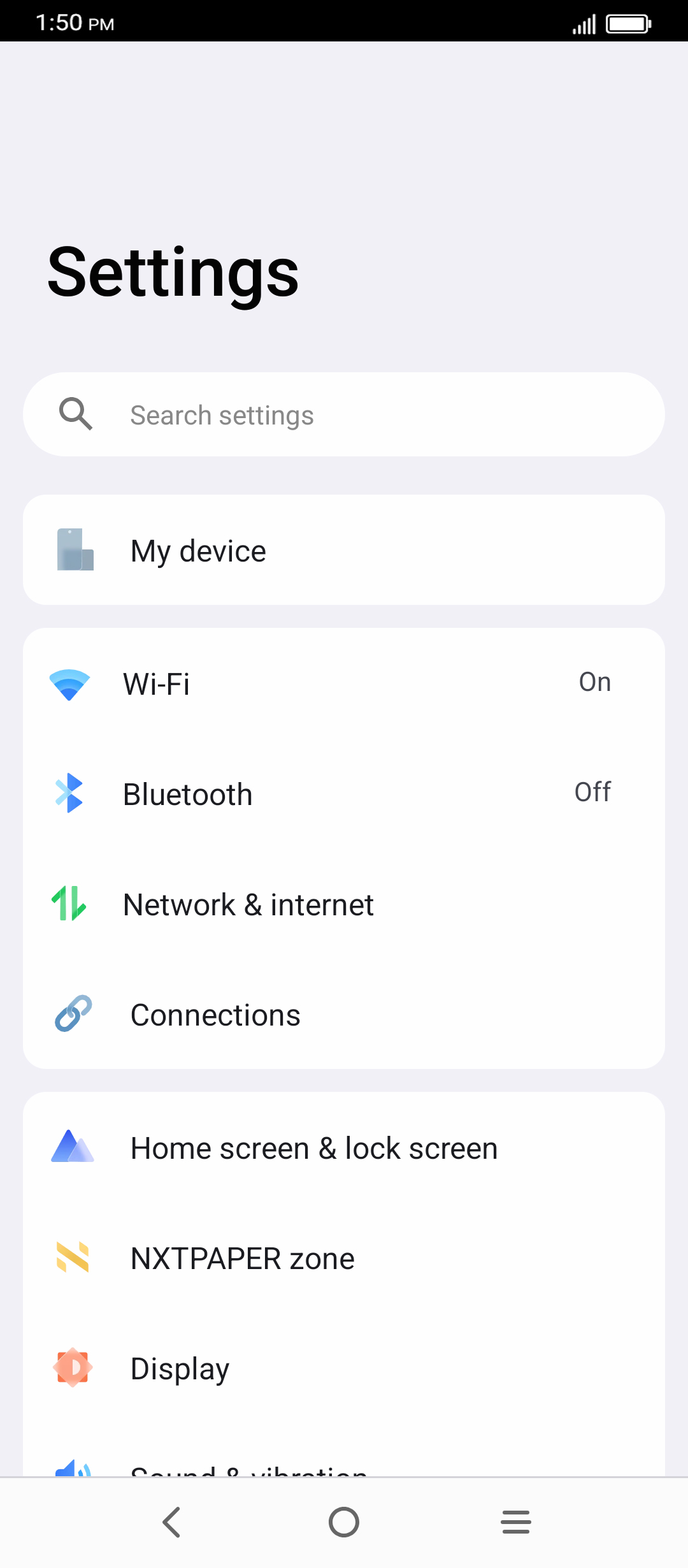 From the Settings app, scroll to and tap Apps.