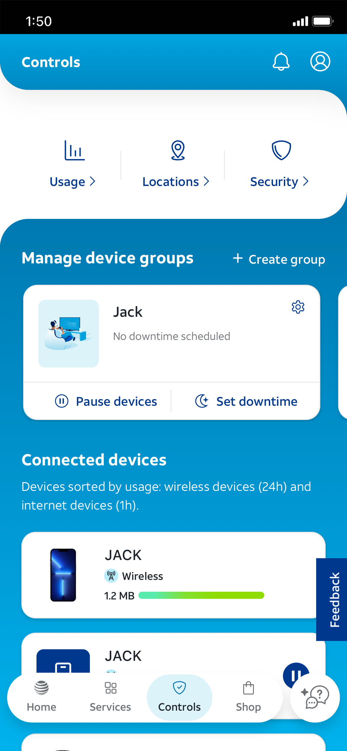 From the Settings app, scroll to and tap Apps.