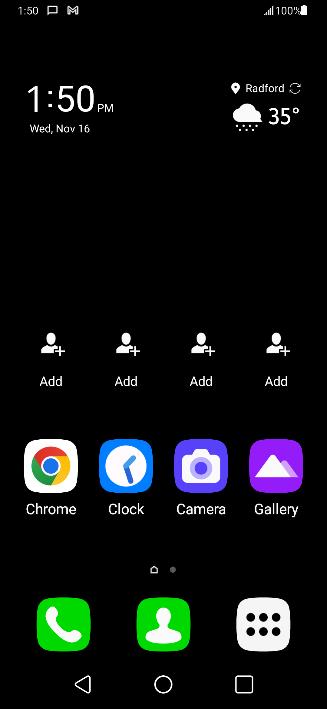 En la aplicación Settings, toca Apps.