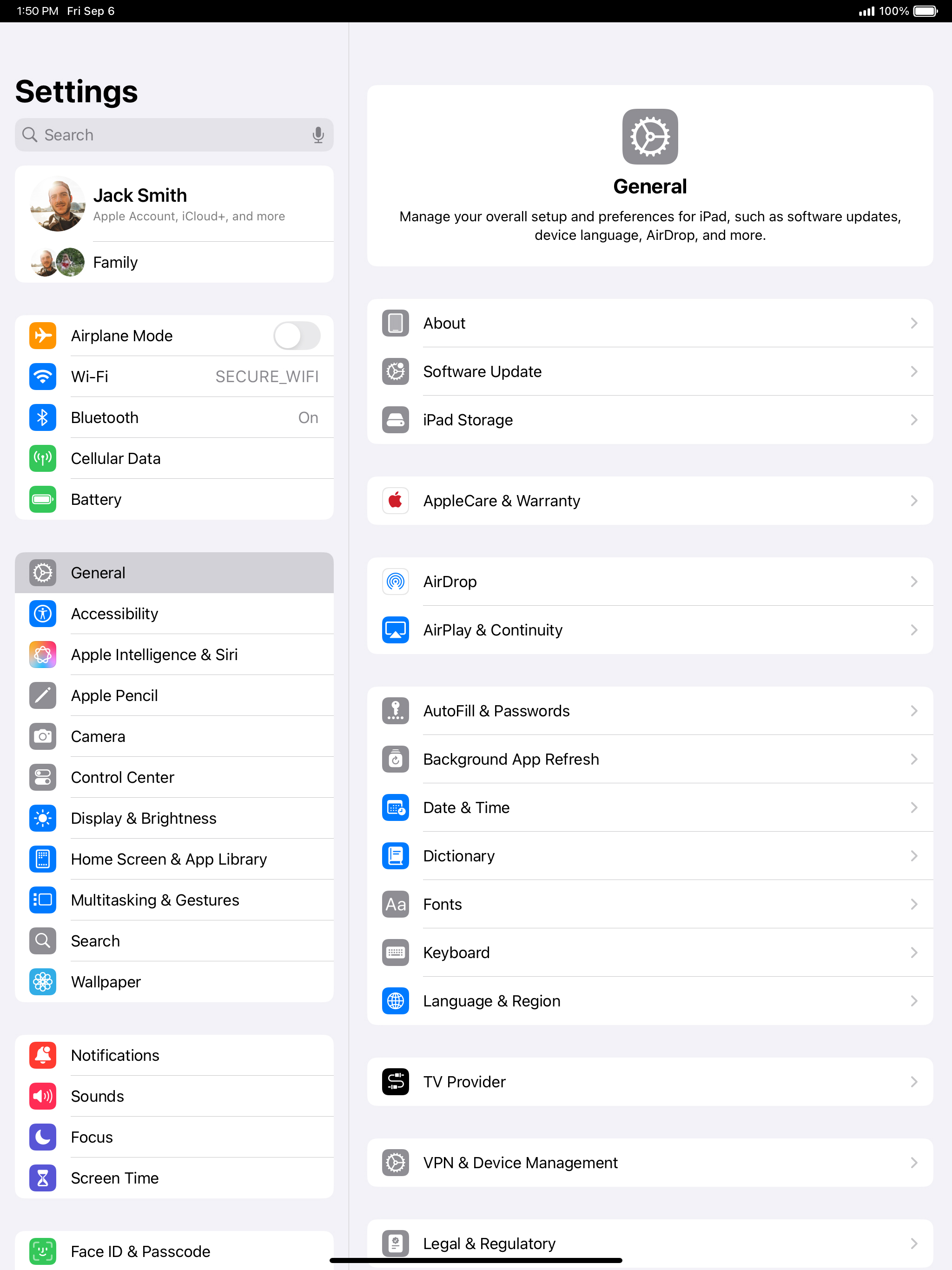 From the Settings app, scroll to and tap Apps.