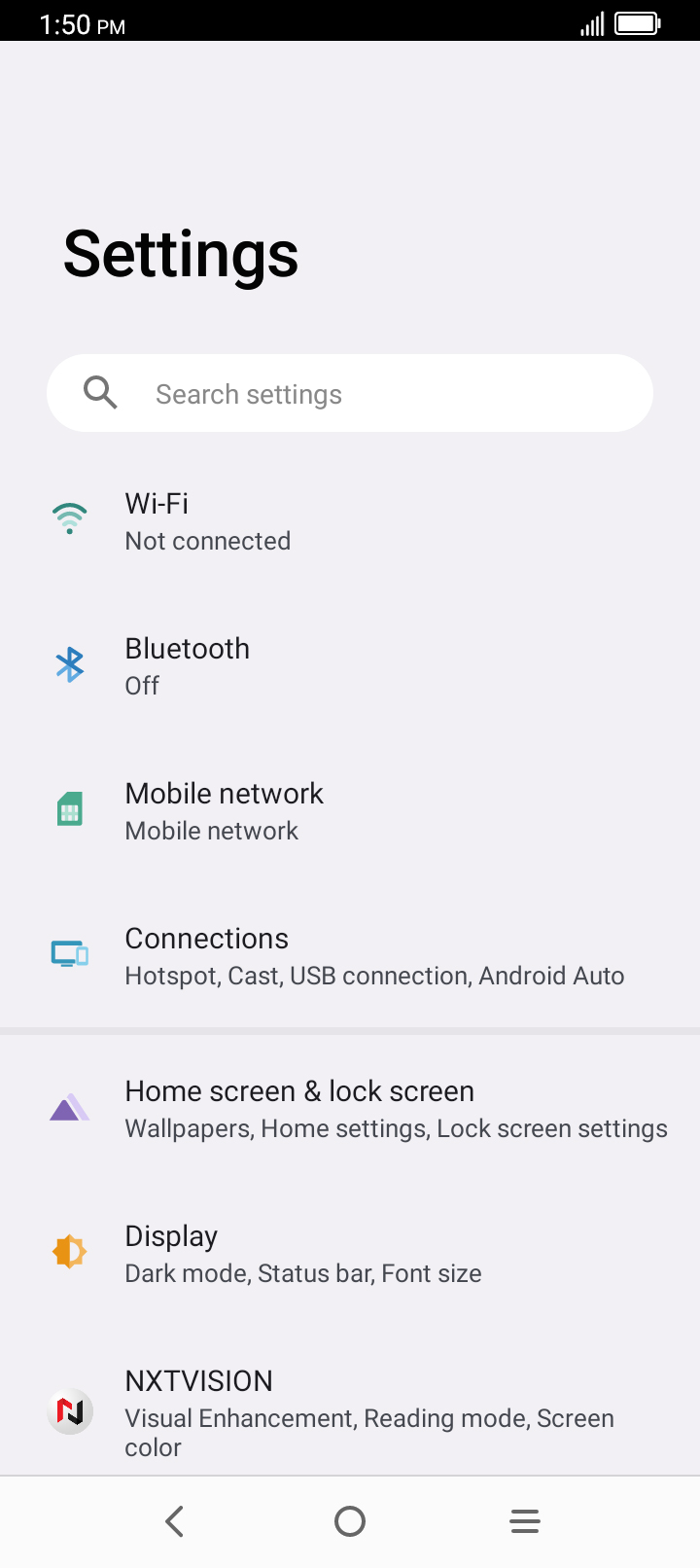 From the Settings app, scroll to and tap Apps.