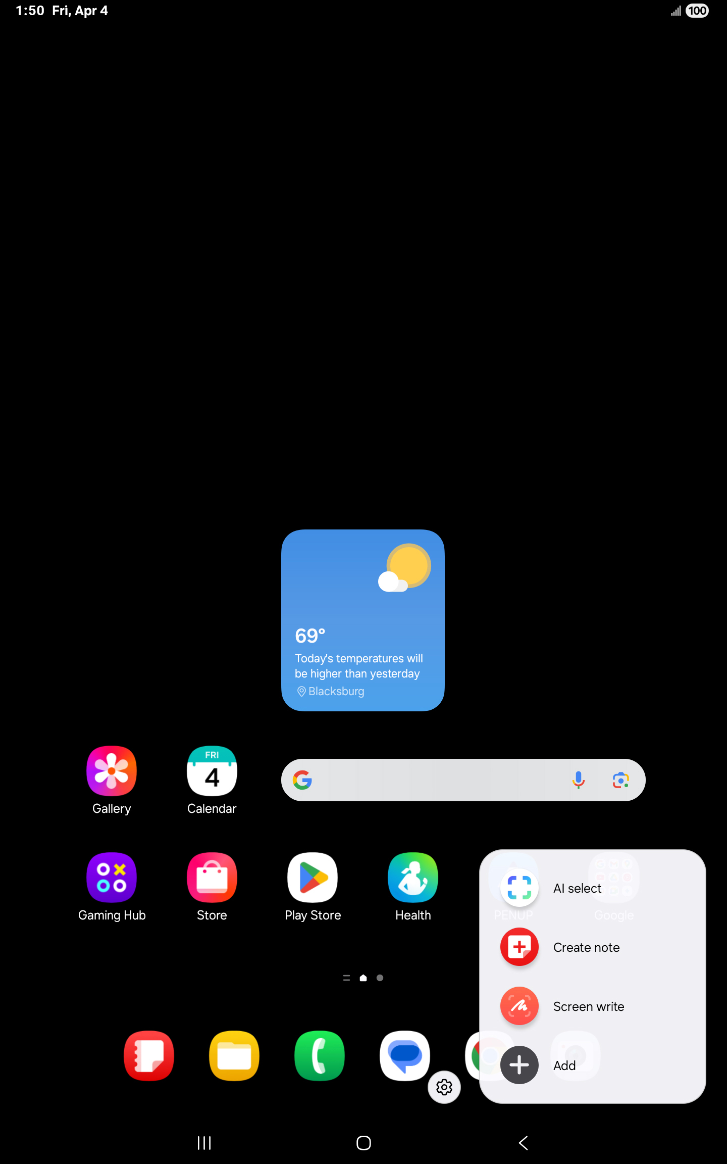 From the Settings app, scroll to and tap Apps.