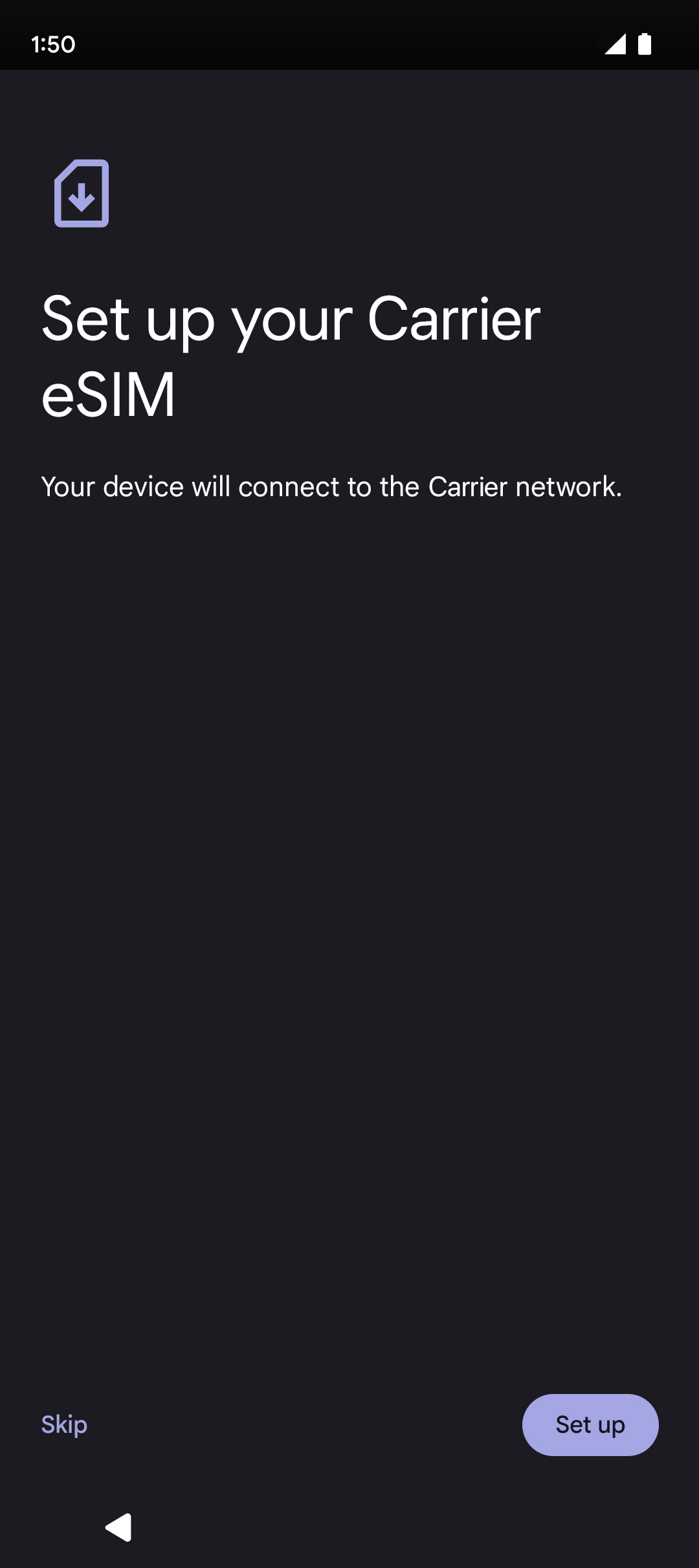 En la aplicación Settings, toca Apps.