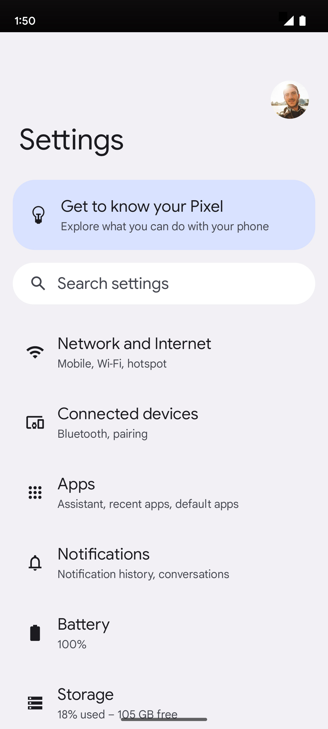 From the Settings app, scroll to and tap Apps.