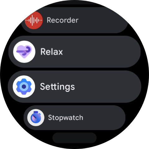 From the Settings app, scroll to and tap Apps.