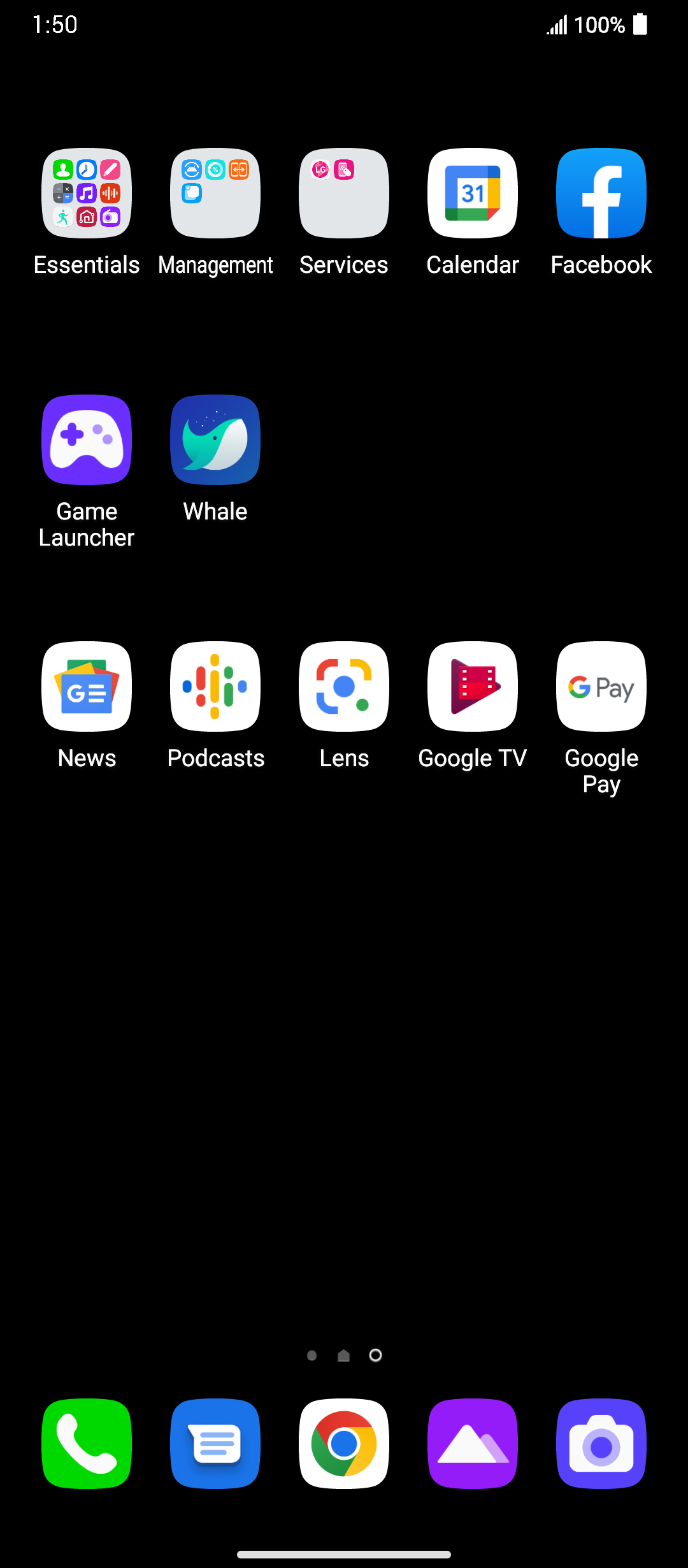 From the Settings app, scroll to and tap Apps.