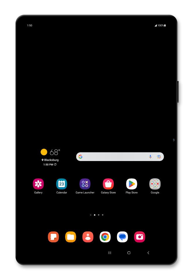 From the Settings app, scroll to and tap Apps.