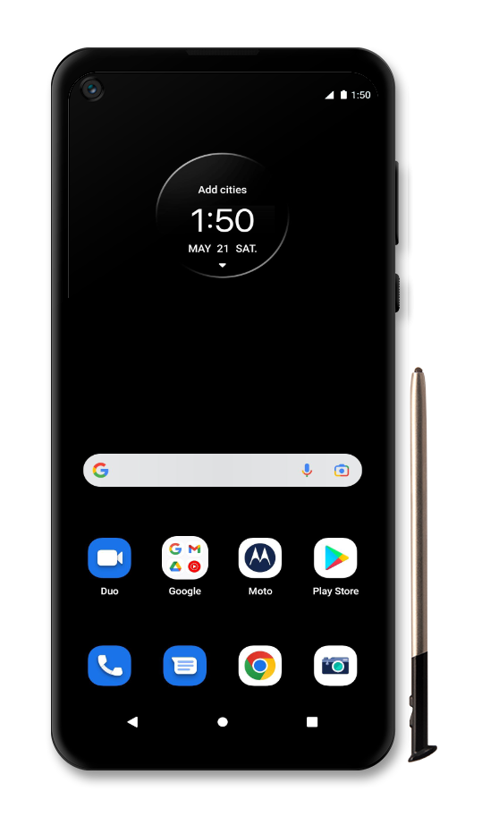 Getting to know the front of your device
