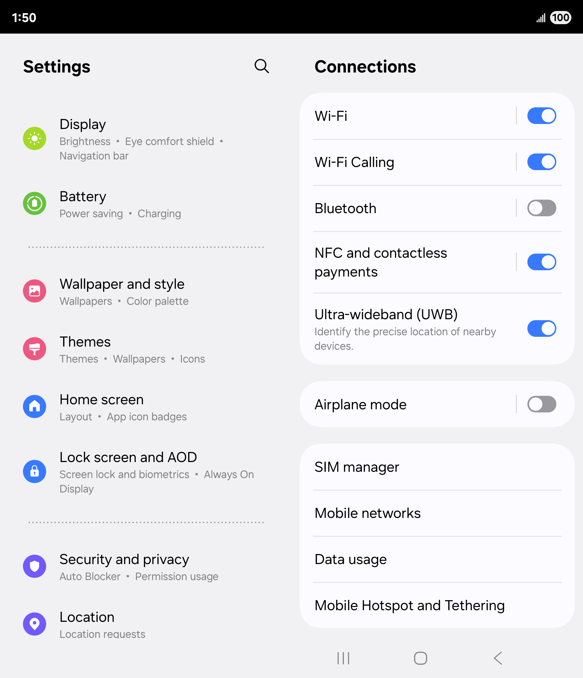 From the Settings app, scroll to and tap Apps.